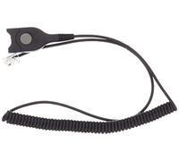 EPOS 1000836 telephone cable Black East Quick Disconnect QDC New
