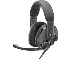 EPOS H3 Closed Acoustic Gaming Headset with Noise-Cancelling Microphone - Plug & Play Audio - Around the Ear - Adjustable, Ergonomic - for PC, Mac, PS4, PS5, Switch, Xbox - Onyx Black