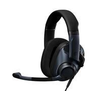 EPOS H6Pro - Closed Acoustic Gaming Headset with Mic - Lightweight Over-Ear Design - Lift-to-Mute - Compatible with Xbox PS4 PS5 & PC - Black