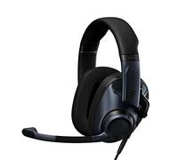 EPOS H6Pro - Closed Acoustic Gaming Headset With Mic, Over-Ear, Lightweight, Lift-to-Mute - for Xbox, PS4, PS5, PC/Windows - Gaming Accessories (Sebring), Black