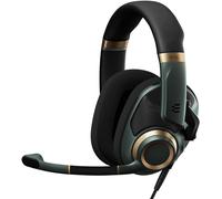 EPOS H6PRO Open Over Ear Back Mic Gaming Headphones, Green