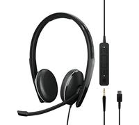 EPOS I SENNHEISER ADAPT 165 USB-C II - ADAPT 100 Series - headset - on-ear - wired - 3.5 mm jack, USB-C - black - Optimised for UC