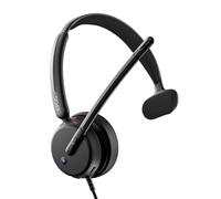 EPOS IMPACT 430T - Mono On-Ear Headset with Dual Microphone, Noise Cancellation, USB-C/USB-A Connectivity, Microsoft Teams, Home Office, Plug-and-Play, Zoom, UC - Mono
