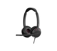 EPOS IMPACT 860T MS Teams Stereo Headset Wired with USB-C & USB-A Adapter With ANC
