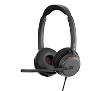 EPOS IMPACT 860T Double-Sided Wired USB C and USB A Headset with Noise-Canceling Mic, Microsoft Teams Certified, Super Wideband Audio, Comfortable Fit, Ideal for Business & Home Office Professionals