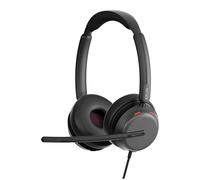 EPOS IMPACT 860T Double-Sided Wired USB C and USB A Headset with Noise-Canceling Mic, Microsoft Teams Certified, Super Wideband Audio, Comfortable Fit, Ideal for Business & Home Office Professionals