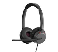 EPOS IMPACT 860T Double-Sided Wired USB C and USB A Headset with Noise-Canceling Mic, Microsoft Teams Certified, Super Wideband Audio, Comfortable Fi