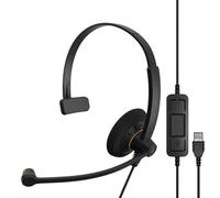 Epos Impact SC 30 USB MI Wired Monaural Headband Headset Black 1000550