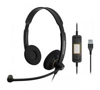 EPOS SENNHEISER IMPACT SC 60 Wired On-ear Stereo Headset - Black - Bi