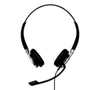 EPOS Headset Impact SC 660 Wired Stereo Over the Head Noise Cancelling USB with Microphone Black,Silver