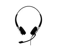 EPOS Headset Impact SC 660 Wired Stereo Over the Head Noise Cancelling USB with Microphone Black,Silver