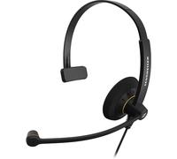 EPOS I SENNHEISER IMPACT SC 30 USB ML - Headset - on-ear - wired - USB - black with orange colour highlights