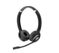 EPOS impact SDW 5065 Dual connectivity wireless DECT headset for professionals using a PC/softphone and a desk phone.