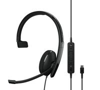 EPOS Sennheiser ADAPT 130 USB-C II Mono Computer Headset in BLACK 1000917 NEW