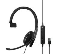 EPOS Sennheiser ADAPT SC 130 USB II Mono Computer Headset 1000913 in Black NEW