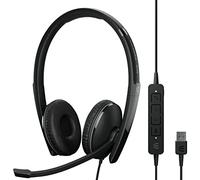 EPOS Sennheiser ADAPT SC 160 USB II Stereo On-Ear Computer Headset BLACK 1000915