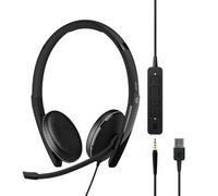 EPOS Sennheiser ADAPT 165 USB II Stereo Computer Headset with 3.5mm Plug 1000916