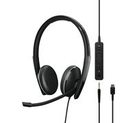 EPOS ADAPT 165T USB-C II Lightweight and practical USB-C / Jack Stereo headset - Microsoft Teams Certified - Ideal for working anywhere!