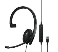 EPOS Sennheiser ADAPT SC 130 USB II Mono Computer Headset 1000913 in Black NEW