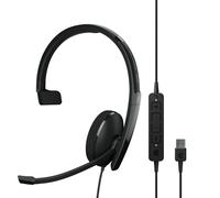 EPOS Sennheiser ADAPT SC 130 USB II Mono Computer Headset 1000913 in Black NEW
