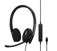 EPOS Sennheiser ADAPT SC 160T USB-C II Stereo On-Ear Computer Headset - MS Teams