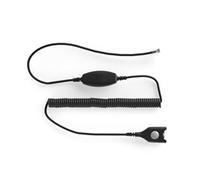 EPOS CAVA 31 ED/RJ9 Cable for Avaya Phones Easy disconnect to modular plug coil cable for Avaya 1600 and 9600 phones