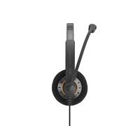 EPOS I SENNHEISER IMPACT SC 30 USB ML - Headset - on-ear - wired - USB - black with orange colour highlights