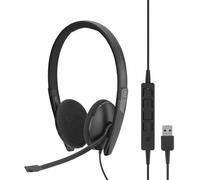 EPOS / Sennheiser SC 160 USB Stereo Headband Computer Headset Black 508315 NEW