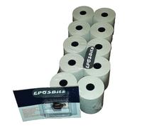 EPOSBITS® Brand **Essentials Pack** for Sharp XE-A107 XEA107 XEA-107 Black Cash Register (10 Rolls + 1 Ink)