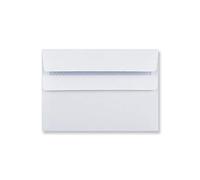 EPOSGEAR® A6/C6 Plain White Self Seal Wallet Envelopes 162mm x 114mm 90gsm (Pack of 50 Envelopes)
