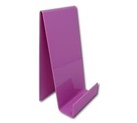 EPOSGEAR XL Extra Large Plastic Acrylic Perspex Book Plate Retail Display Stand Holder - Perfect for Schools, Nurseries, Libraries etc (Sour Grape)