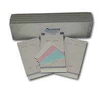 EPOSGEAR XL Triplicate NCR Copy Restaurant Cafe Takeaway Pub Food Waiter Waitress Numbered Order Pads - 95mm x 165mm (2)