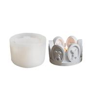 Epoxy Candlestick Casting Molds, Silicone Candle Holder Molds for Resin and Projects, House Bunny Design Resin, Versatile for Various Occasions, About 9.3 x 7.7 cm