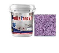 Epoxy Colored Sand Floor Paint,High Gloss Marble Finish Epoxy Floor Coating,Durable Non-Slip Waterproof Paint for Garage & Basement, Concrete (Violet, 0.5kg)
