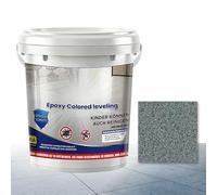 Epoxy Colored Sand Floor Paint, Non Slip High Gloss Coating, Self Leveling Floor Paint, For Indoor Outdoor Garage Concrete Building House Home