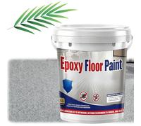 Epoxy Coloured Sand Floor Paint, Self Levelling High Gloss，White Hemp Gray