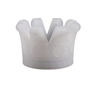 Epoxy Crystal 3D Anniversary Ashtray Crown Storage Box Mold for Soap Holder Jewelry Home Decor Crown Ashtray Box Molds with Lids for Epoxy Resin