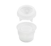 Epoxy Crystal Anniversary Carousel Jar Storage Box Mold for Soap Holder Jewelry Storage Home Decor Carousel Box Molds with Lids for Epoxy Resin