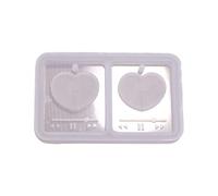 Epoxy Earring Pendant Mold Resin Casting Shaker Molds for Jewelry Keychain Decor Craft Making Mold