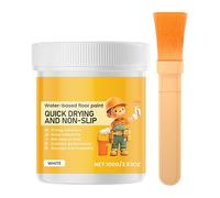 Epoxy Floor Paint - Garage Concrete Coating for Basement Protection | Two Part Resin System, Anti Slip Protective Finish, Resistant Seal for Indoor Flooring Use 2.52x2.24 in