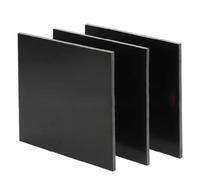 Epoxy Glass Fiber Fibreglass Plate, FR4 G10 Black Fiberglass Sheet 0.2-4mm Thick Multiple Sizes(1.5mm,500MM x 300MM)
