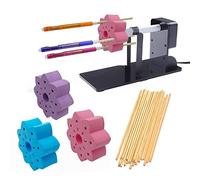 Epoxy Glitter Pen Turner Attachment, Pen Turner Adapter to Hold Pens, 28set Glitter Epoxy Pen Holder for Cup Turner DIY Craft Epoxy Resin Pen Making Supplies Fits for Tumbler Pen Turner Starter kit