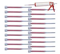 Epoxy Mixing Nozzle | Cartridge for Resin 20 - Mixing Nozzle for Adhesives, for Structural Reinforcement Repair Cracks in Concrete