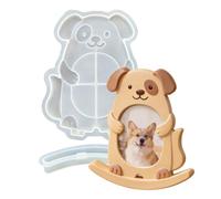 Epoxy Molds,Dog Cat Easy Release Reusable Crafting Tools - Dog Cat Epoxy Resin Molds Silicone,for Home Decor Party Favors Arts & Crafts Office Apartment Family Beginners