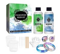 Epoxy Resin 2X3oz | Casting Resin Clear - Self-Leveling Anti-Yellowing Hardener Fast-Curing for Art Craft Jewelry River Table