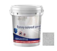 Epoxy Resin Floor Paint | Self Levelling | Marble Effect Gloss Non-Slip Waterproof Sand for Tiles Wood Worktop Home Garage Bathroom Bathtub