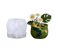 Epoxy Resin Jewelry Storage Box Mold, Concrete Flower Pots Silicone for Holders Gifts Holders Molds for Resins Casting/epoxy Resins/Cement