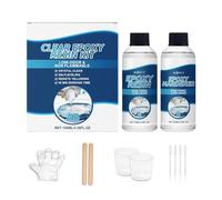 Epoxy Resin Kits - Coating Craft Clear AB | Clear Resin Epoxy - for Keychain Bookmark Earring Jewelry Coaster Art Projects Art