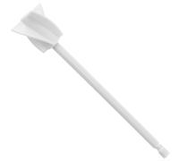 Epoxy Resin Mixer Drill Attachment with Spiral Blades for Paint Stains Ceramic Glazes Uniform Liquid Mixing ABS Construction 16.53.5cm(White)