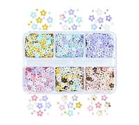Epoxy Resin Mold Filler Glitter Confetti Nail Art Stickers 3D Sequins for Epoxy Resin, Jewelry Making Hearts Butterfly-Circle Holiday Christmas Glitters